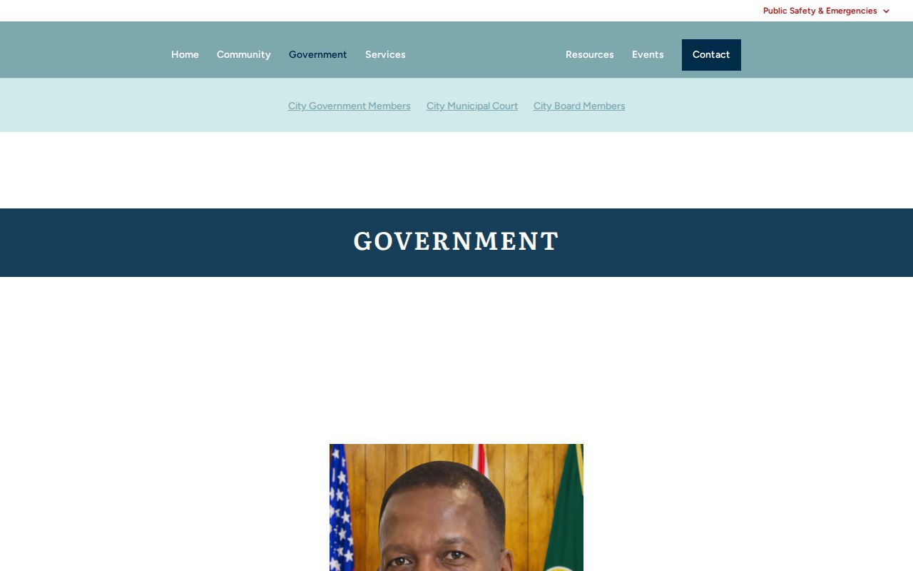 Official Greensboro Alabama government page for municipal court warrant routing